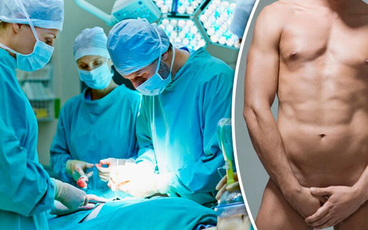 Penis surgical increase
