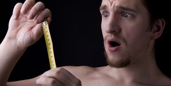 Small penis size is a problem for men